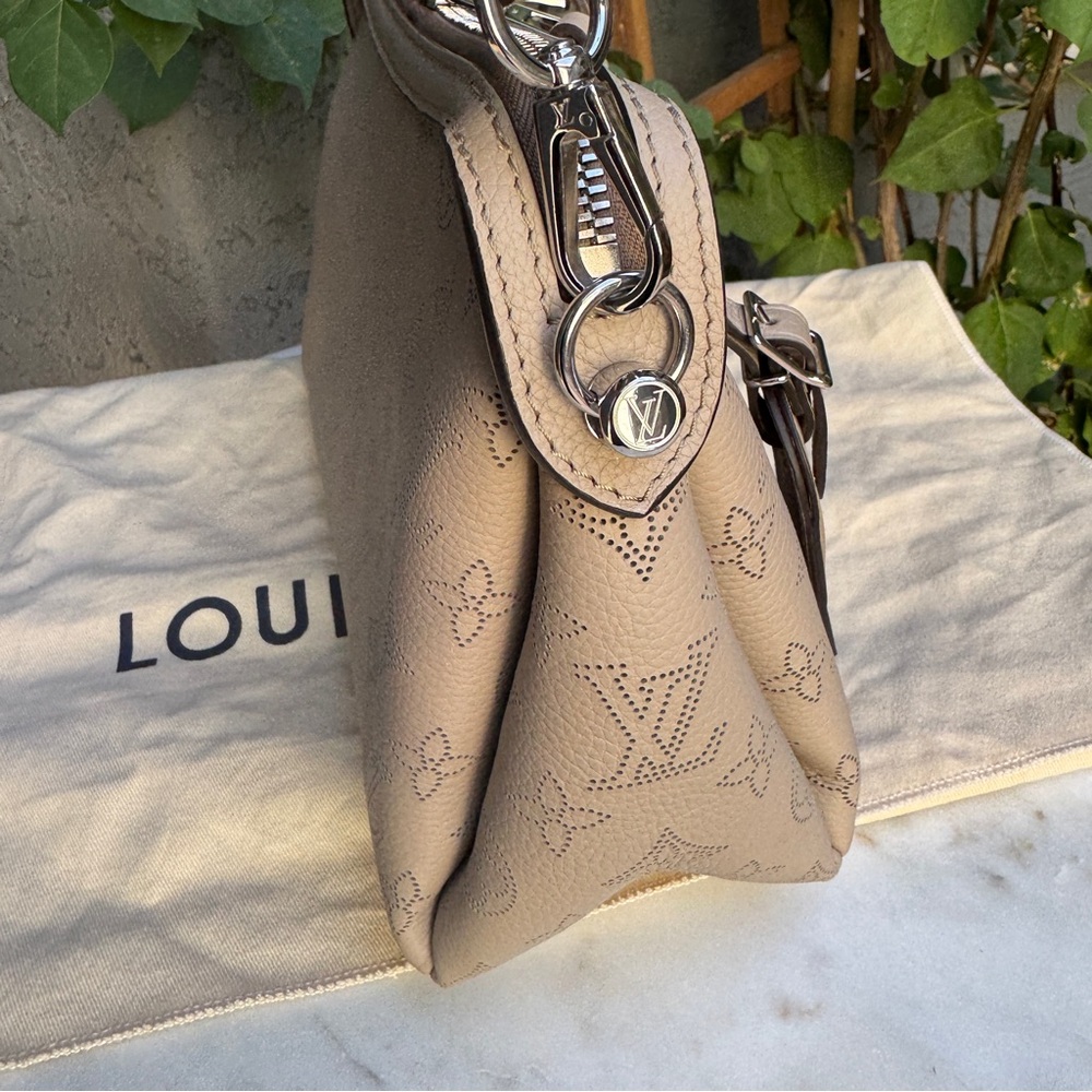 SOLD Louis Vuitton Monogram Mahina Leather Hand It All PM Crossbody - Picture 10 of 16